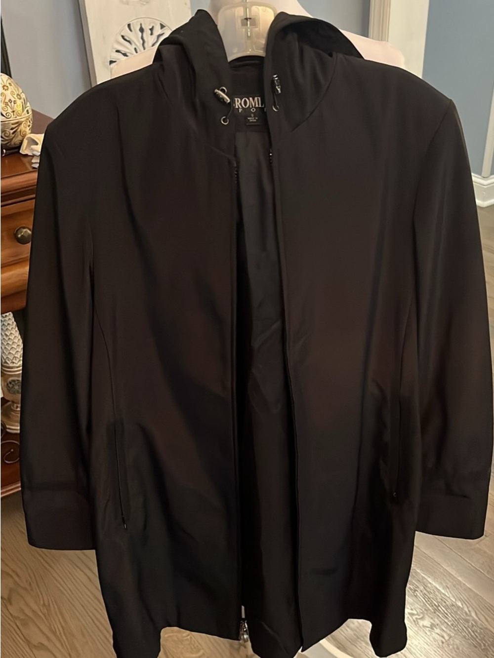 ROMLON Black Women's Utility Hooded Jacket